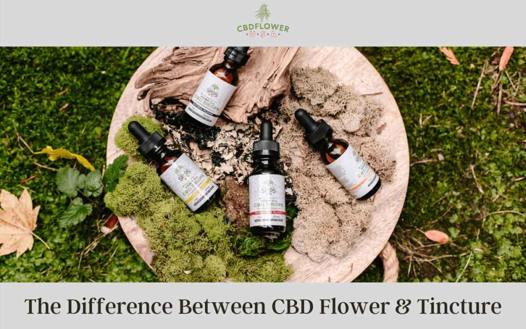 the difference between cbd flower and tincture